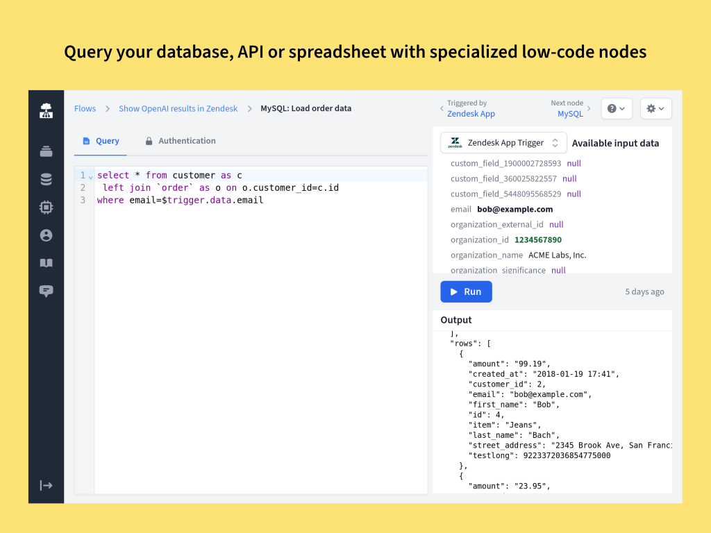Preview image of app