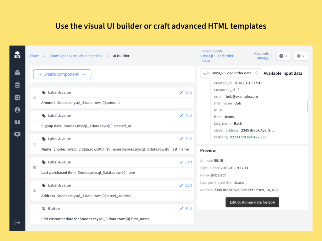 Preview image of app