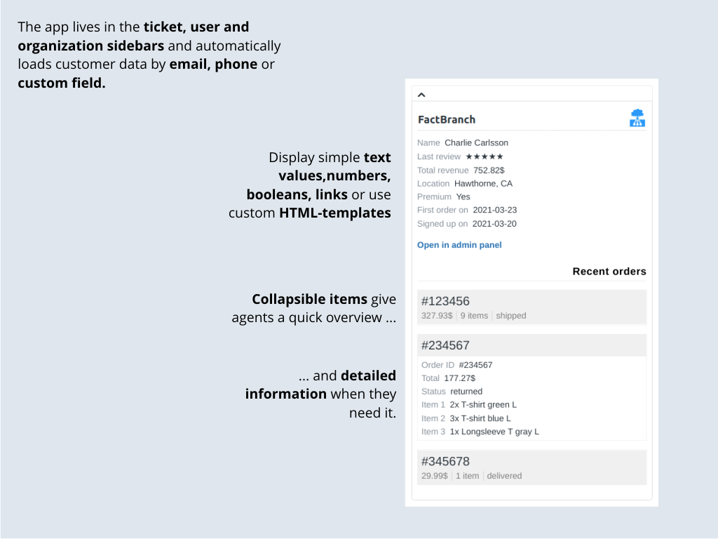 FactBranch screenshot 1